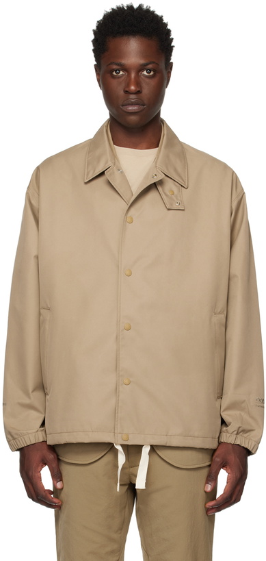 Photo: Nanamica Tan Coach Jacket