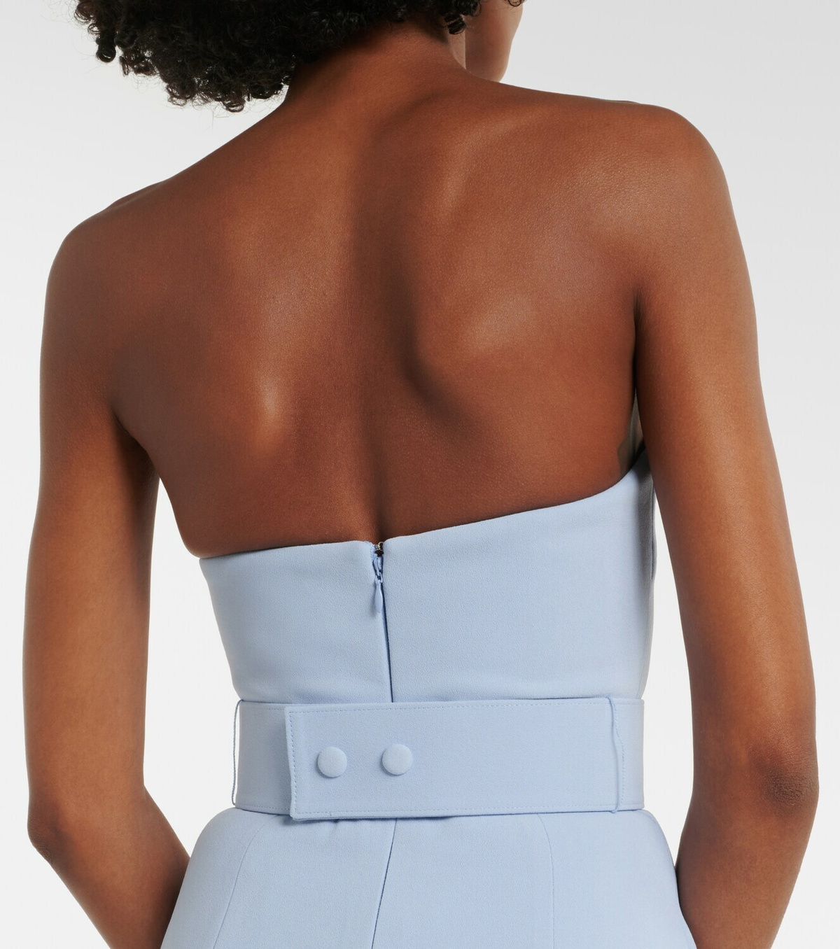Solace London Seraphina one-shoulder gown