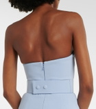 Solace London Seraphina one-shoulder gown