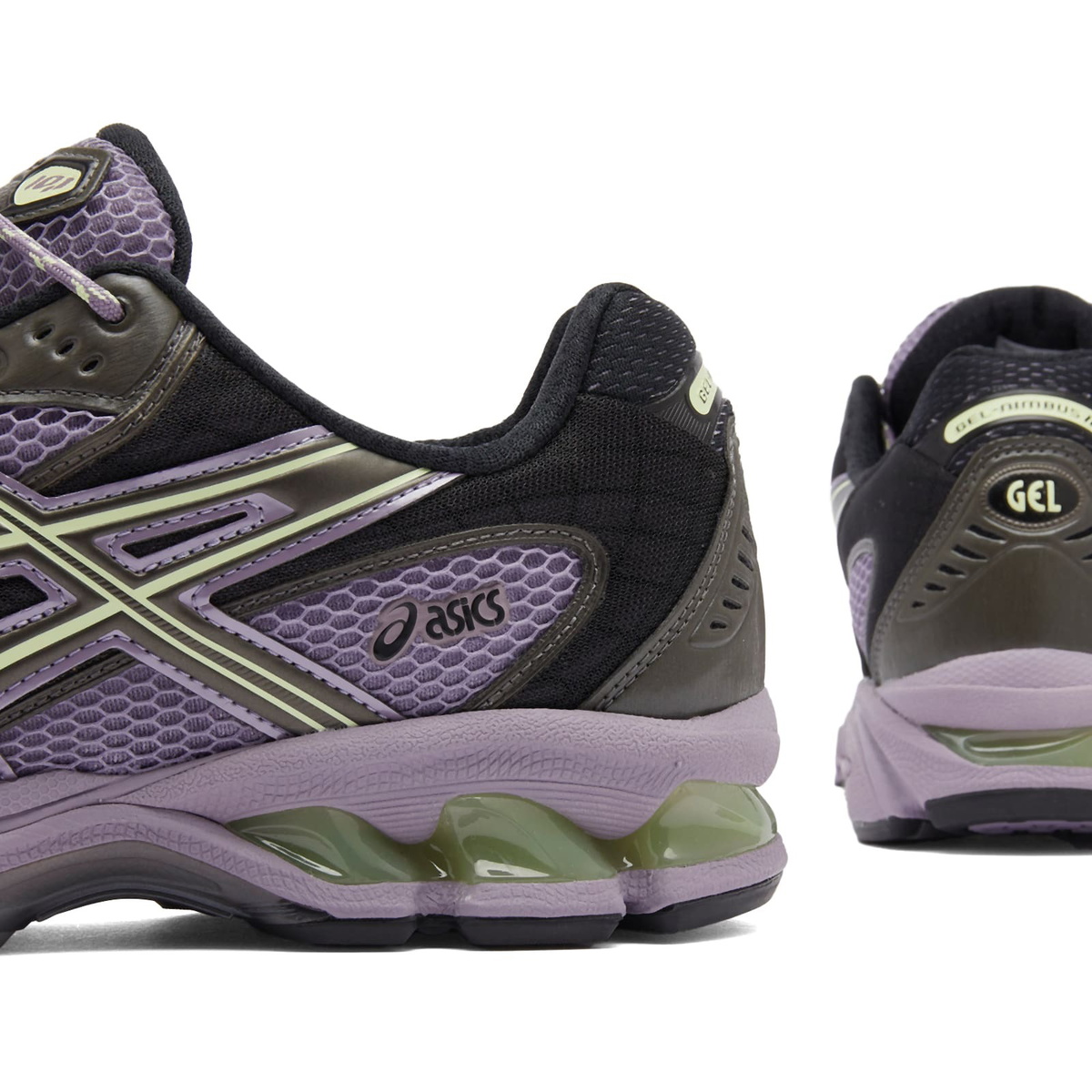 名無しページ Asics Gel-Nimbus 10.1 Sneakers in Violet Quartz/Cool Matcha