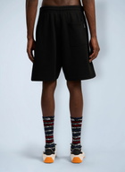 Palm Angels Sprayed Logo Track Shorts