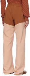 ANDREJ GRONAU SSENSE Exclusive Brown Trousers