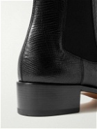 TOM FORD - Alec Croc-Effect Leather Chelsea Boots - Black