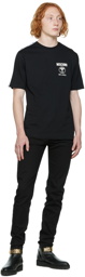 Moschino Black Jacquard T-Shirt