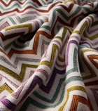 Missoni Antwan fringed wool-blend throw