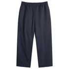 Gucci Men's Tech Nylon Fleece Sweat Pants in Blue Navy
