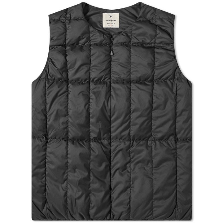 Photo: Snow Peak Recycled Middle Down Vest