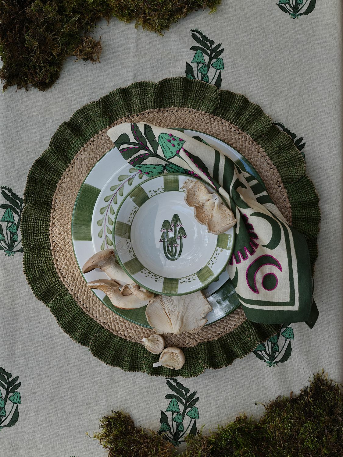 JOHANNA ORTIZ - Set Of 4 Cotton Napkins