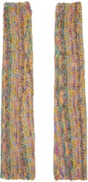 Collina Strada Multicolor Fingerless Gloves