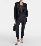 Stella McCartney Wool flannel sweatpants