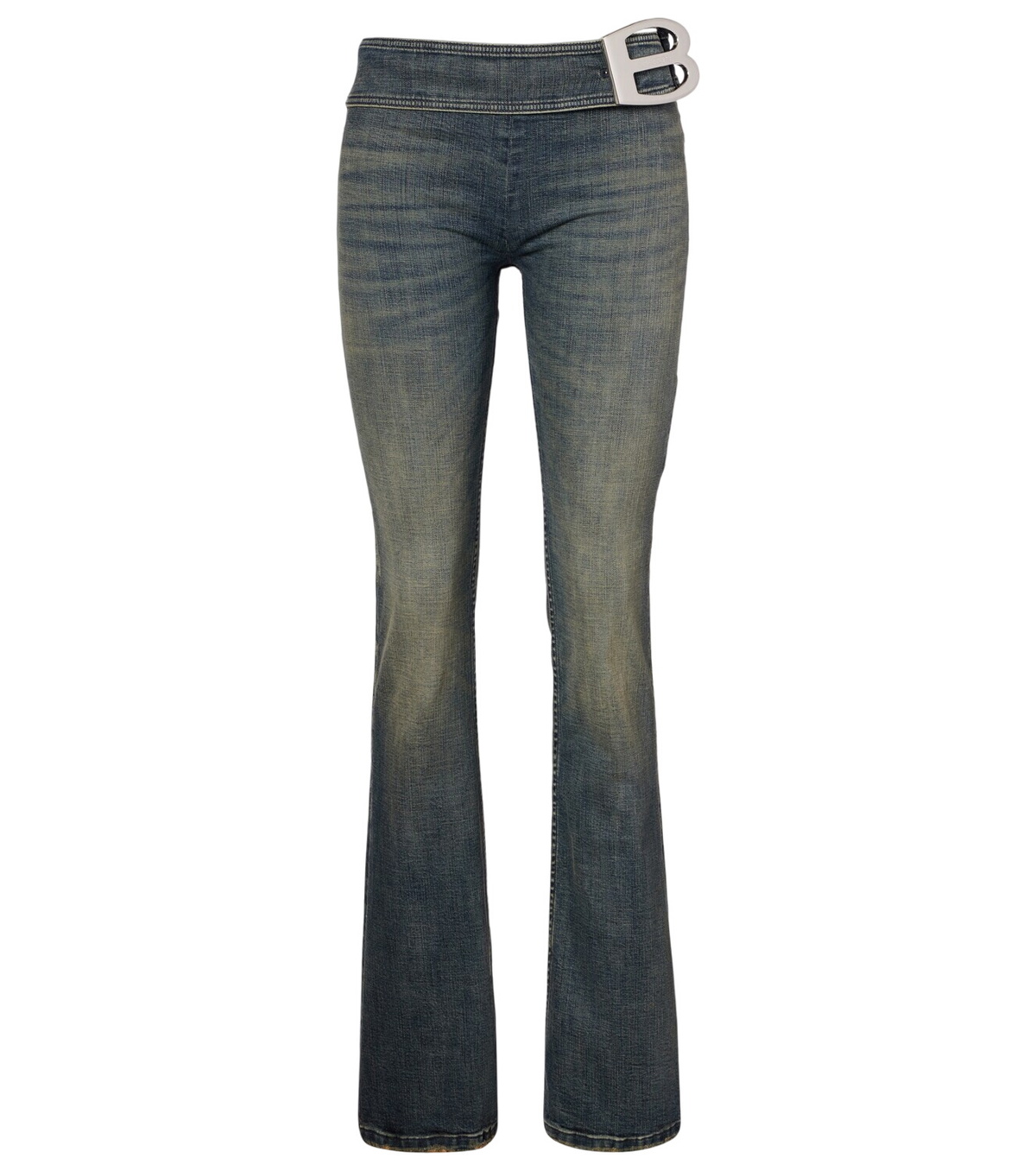 Balenciaga Black V-Neck Jeans Balenciaga