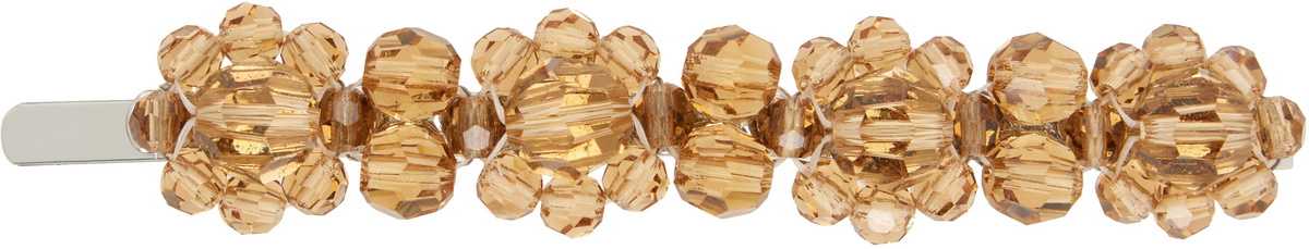 Simone Rocha Yellow Flower Hair Clip