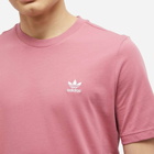 Adidas Men's Essential T-Shirt in Pink Strata