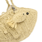 Damson Madder Women's Raffia Fish Bag in Natural 