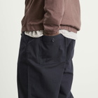 Norse Projects Men's Kvitfjell Relaxed Cotton Twill Pants in Dark Navy
