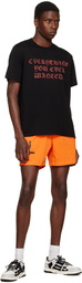 AMIRI Orange Ma Bar Swim Shorts