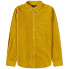 Portuguese Flannel Men's Cord Buton Down Corduroy Shirt in Prairie