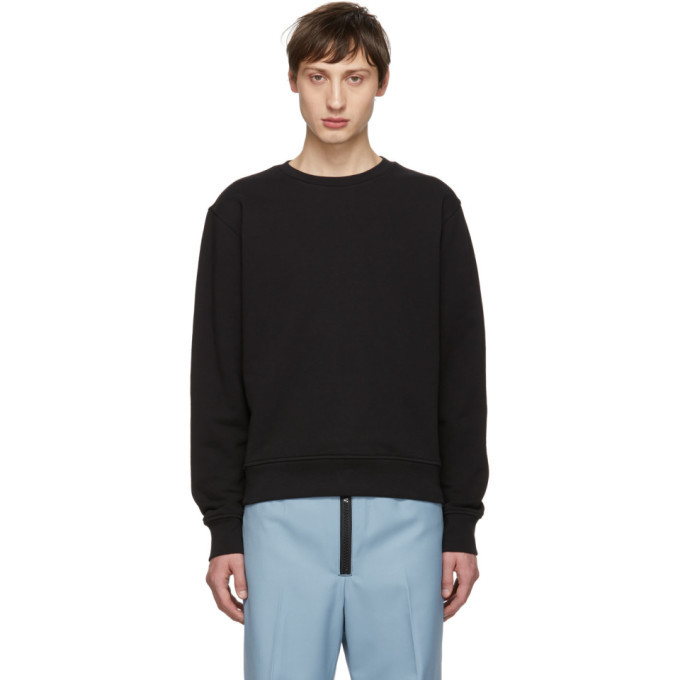 Maison Margiela Black Elbow Patch Sweatshirt Maison Margiela