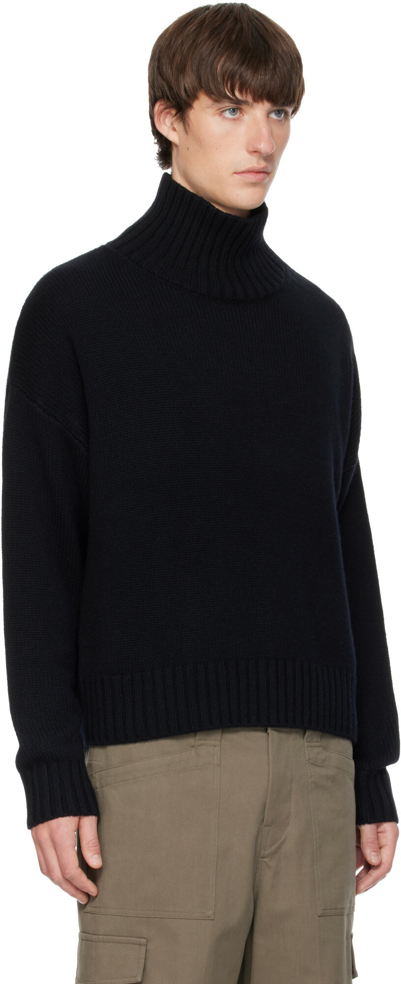 LISA YANG Black Olai Turtleneck