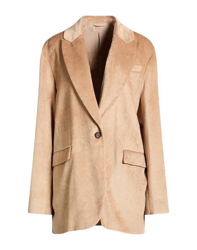 Photo: Brunello Cucinelli Womens Blazer Camel