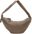 Lemaire Beige Large Croissant Bag