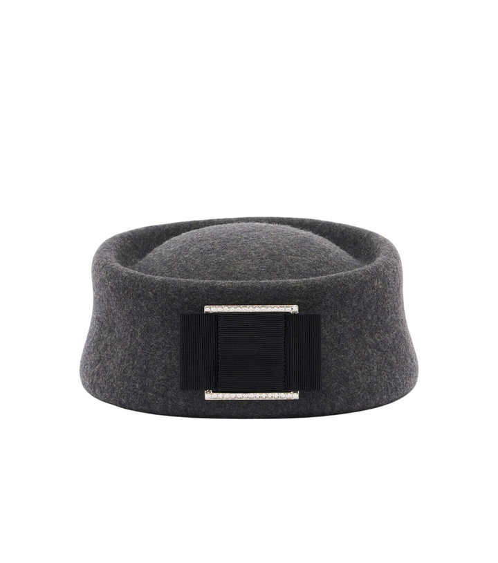 Photo: Roger Vivier Embellished wool felt hat