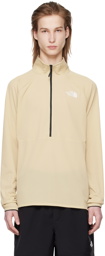 The North Face Beige Half-Zip Sweater