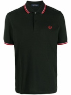 FRED PERRY - Logo Piquet Cotton Polo Shirt