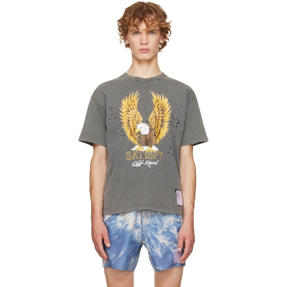 Satisfy Gray MothTech T‑shirt