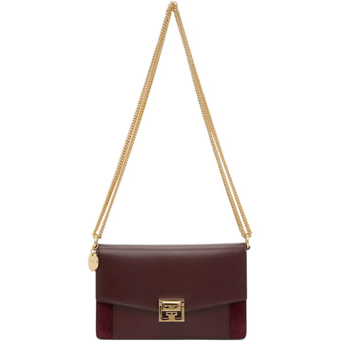 Givenchy Burgundy Mini GV3 Bag Givenchy