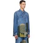 Loewe Blue Ken Price Edition Denim LA Overshirt Jacket