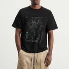 Rick Owens Men's Celestial Brad T-Shirt in Black
