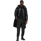 Moncler Black Down Hanoverian Coat