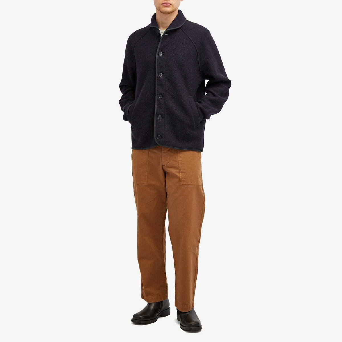 YMC Men's Beach Jacket in Navy YMC