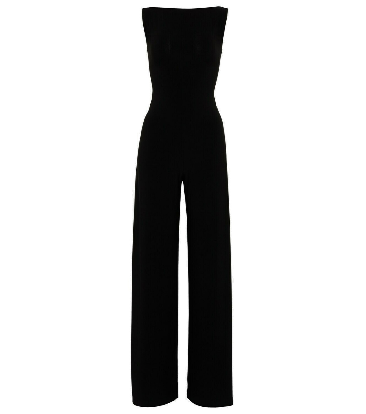 Norma Kamali X jersey wide-leg jumpsuit Norma Kamali