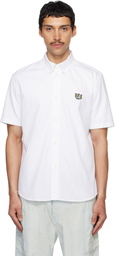 Kenzo White Kenzo Paris 'KENZO Wild Tiger' Short Sleeve Shirt