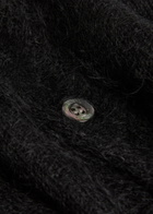 Vowels V-neck Mohair-blend Cardigan Black