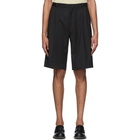 CMMN SWDN Black Jayson Shorts