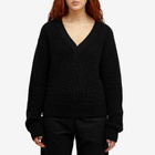 Faithfull The Brand Women's Barbaine Knit Jumper in Charcoal