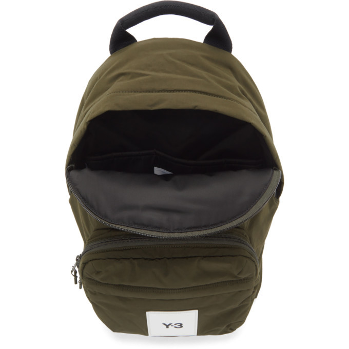 Y-3 Khaki TechLite Tweak Backpack Y-3