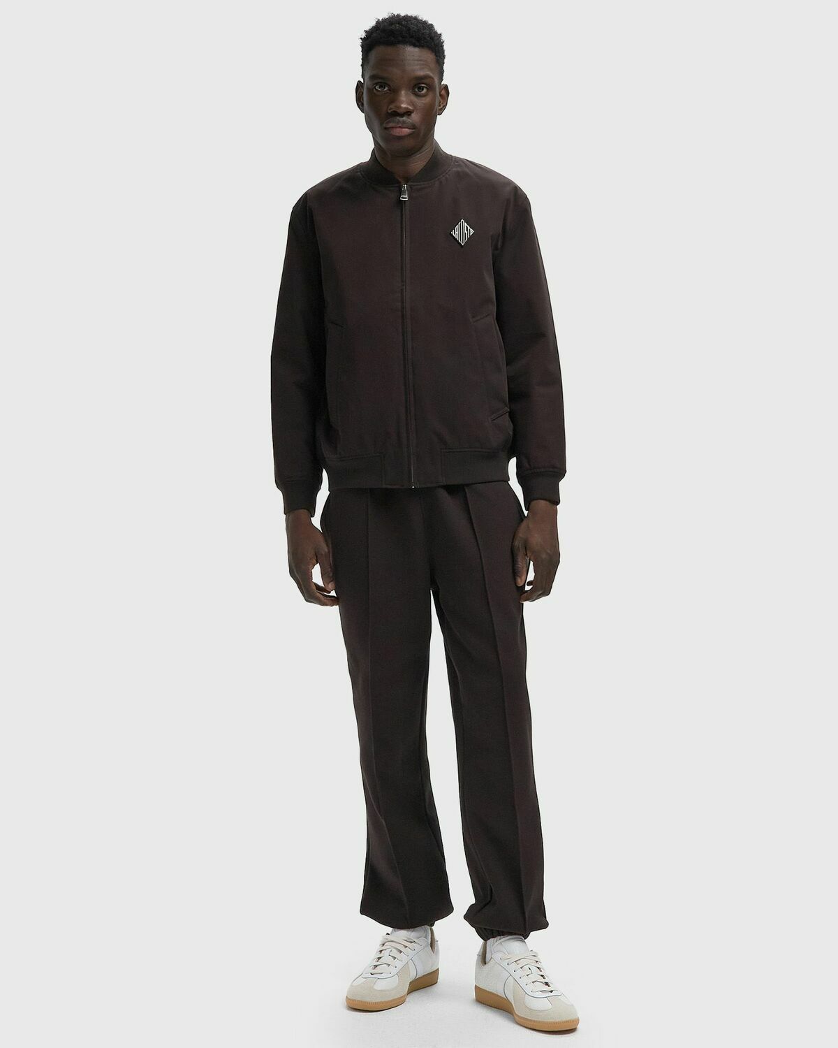Lacoste BLOUSON Brown Mens Bomber Jacket