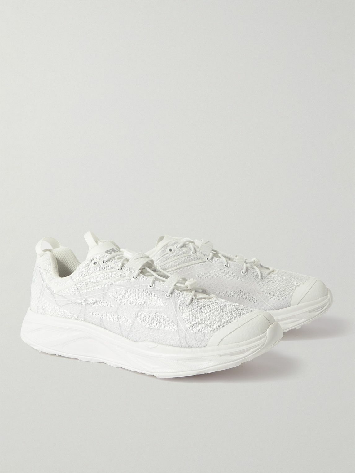 Hoka One One - Huaka Origins Rubber-Trimmed Mesh Running Sneakers