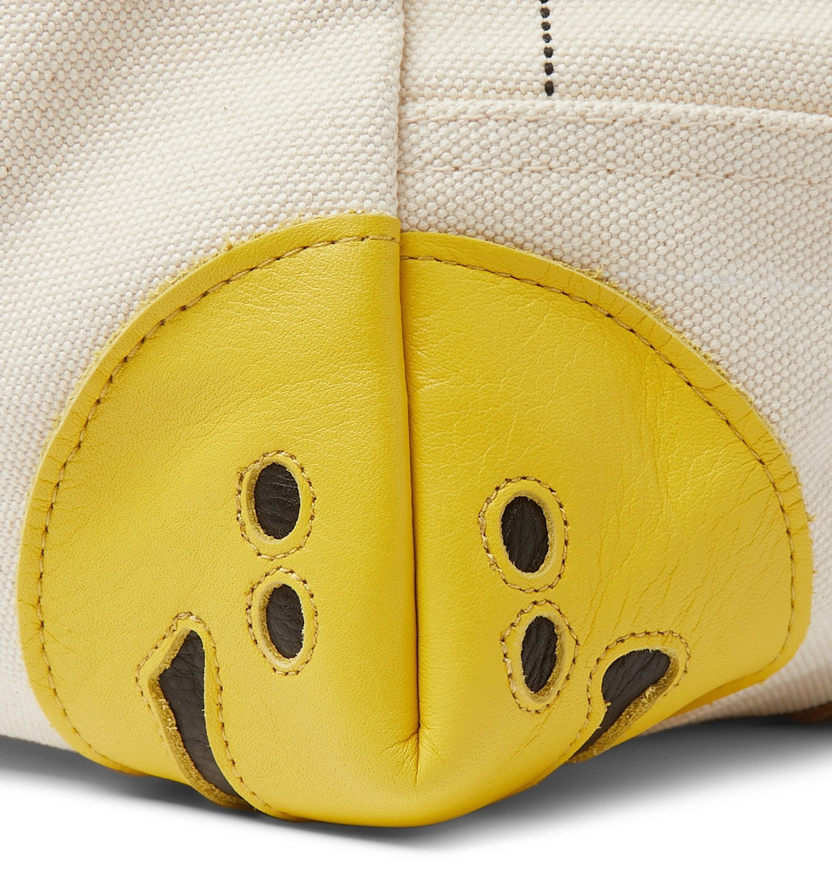 kapital スマイリートート　ナイロン KAPITAL - Smiley Leather-Trimmed Canvas Tote Bag KAPITAL