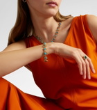 Suzanne Kalan 18kt yellow gold (750/1000) bracelet with gemstones