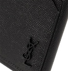 SAINT LAURENT - Logo-Detailed Leather iPhone XS Max Case - Black