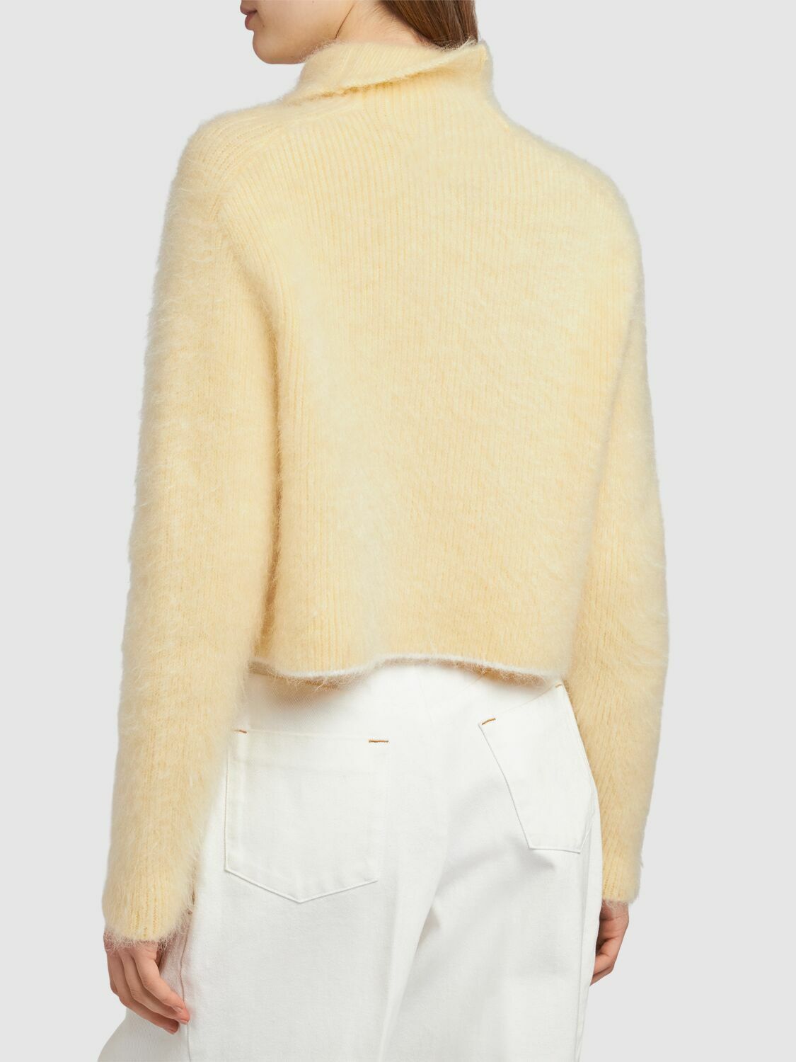 JACQUEMUS Le Pull Marina Mohair Blend Knit Sweater Jacquemus