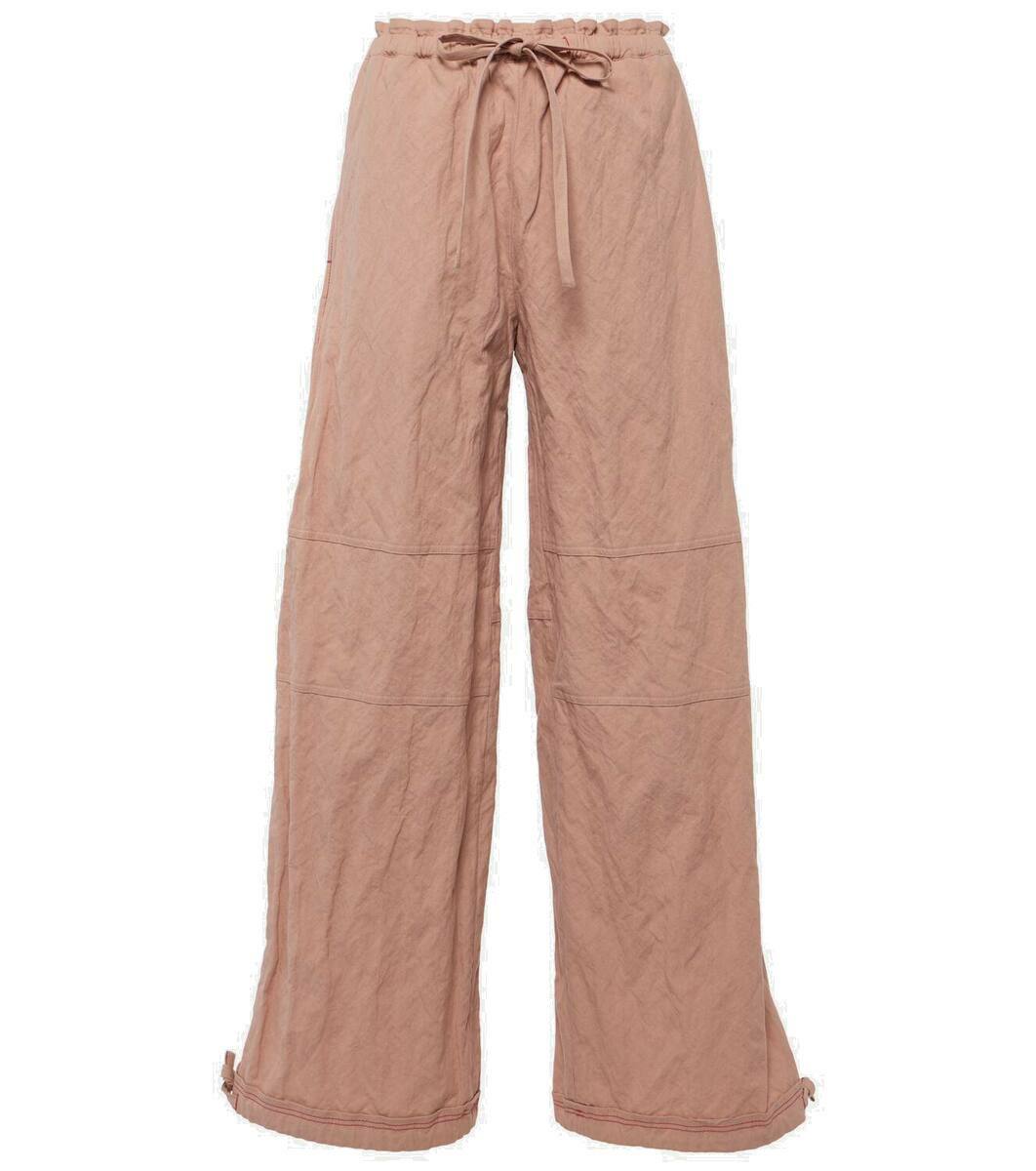 Acne Studios Paginol cotton-blend wide-leg pants Acne Studios