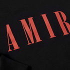 AMIRI Core Logo Crew Sweat in Black/Red