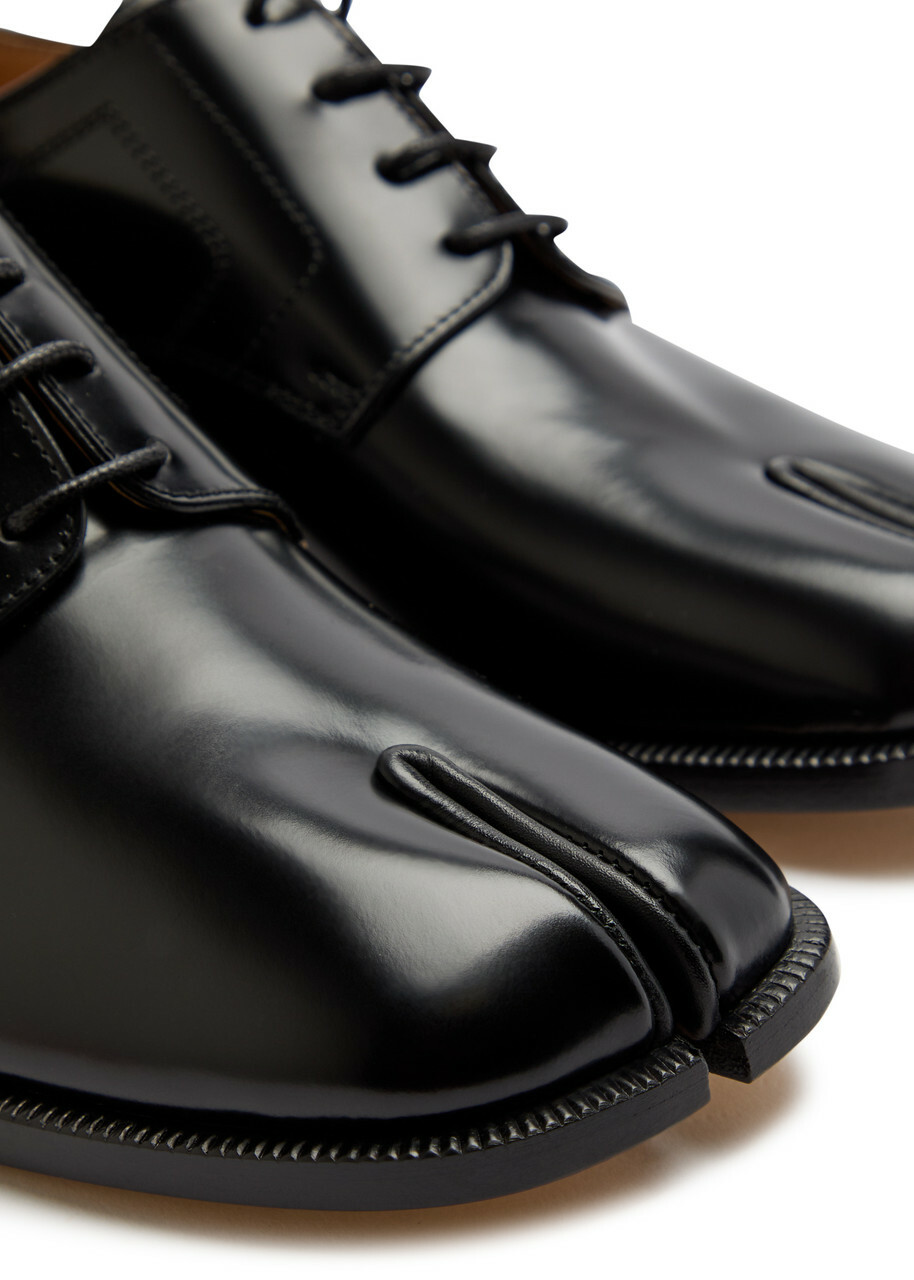 Maison Margiela Tabi Leather Pumps Black