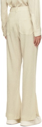 Soulland Off-White Kody Trousers